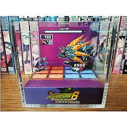 Mega Man Diorama - Mega Man vs Gregar (Battle Network), Mega Man 3D Diorama Cube