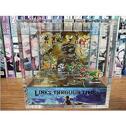 The Legend of Zelda Diorama Links - Links through Time
