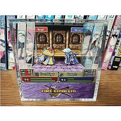Fire Emblem Diorama - Hector vs Nergal (The Blazing Blade)- Fire Emblem Diorama Cube