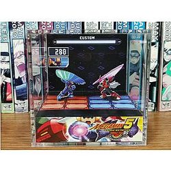 Mega Man Diorama - Mega Man vs Protoman (Battle Network)