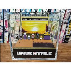 Undertale Diorama - Sunset Together (Undertale Ending)