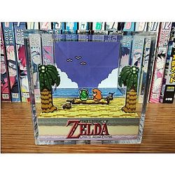 The Legend of Zelda Diorama -Link's Awakening (Link and Marin)