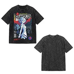 Vintage Evangelion Oversized Anime Shirt, Retro Washed Graphic Tee NTMD 2705 The Owl House T-Shirts