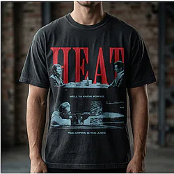 Vintage 90s Heat - Hot Movie T-Shirt The Owl House T-Shirts
