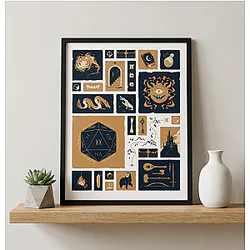 Dungeons and Dragons Inspired Iconic Poster The Owl House Posters