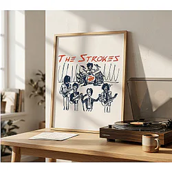 The Strokes Vintage Poster The Owl House Posters