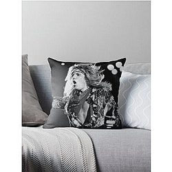 Vince Neil - Photograph Throw Pillow