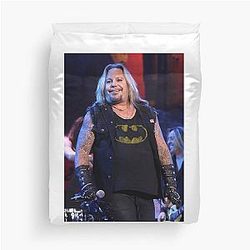 Vince Neil Band Photograph Duvet Cover