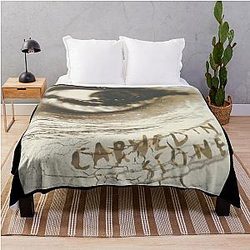 Vince Neil carved in stone throw blanket