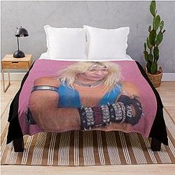 Vince Neil and Nikki Sixx Throw Blanket