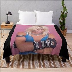 Vince Neil and Nikki Sixx Throw Blanket