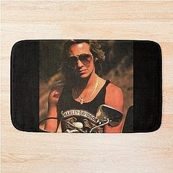 Vince Neil Poster Bath Mat