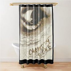 Vince Neil Carved in Stone Shower Curtain