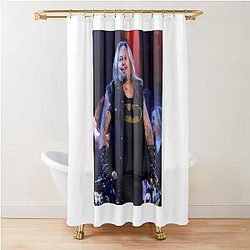 Vince Neil Band Photograph Shower Curtain