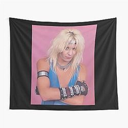 Vince Neil and Nikki Sixx Tapestry 

Return cleaned title : Vince Neil and Sixx Tapestry