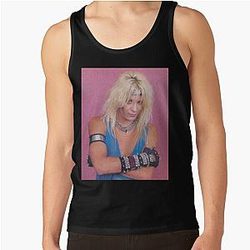Vince Neil and Nikki Sixx Tank Top
becomes 
Vince Neil and Nikki Sixx tank top