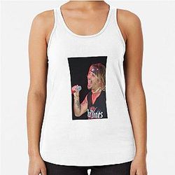 Vince Neil - Vince Neil Band - Photograph Racerback Tank