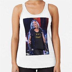 Vince Neil Band - Photograph Racerback Tank Top