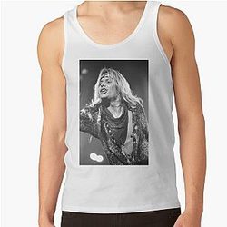 Vince Neil BW Tank Top