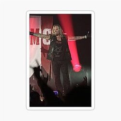 Vince Neil Photograph Sticker