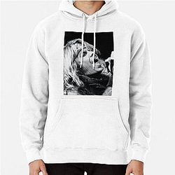 Vince Neil BW Photograph Hoodie