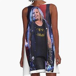 Vince Neil Band - Photograph A-Line Dress