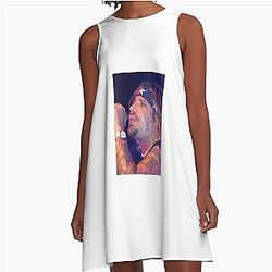 Vince Neil - Vince Neil Band - A-Line Photograph Dress