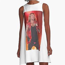 Vince Neil Photograph Dress