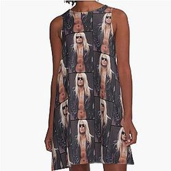 Vince Neil A-Line Dress
