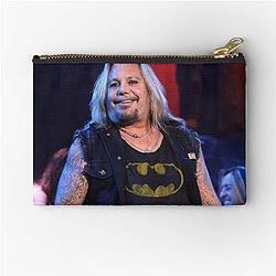 Vince Neil Band Photograph Zipper Pouch