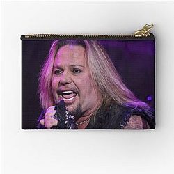 Vince Neil Band Photograph Zipper Pouch