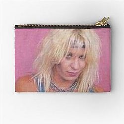Vince Neil and Nikki Sixx Zipper Pouch