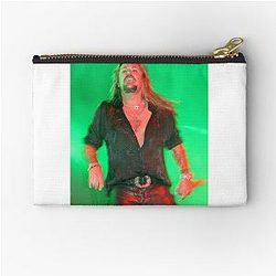 Vince Neil Photograph Zipper Pouch
