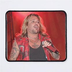Vince Neil Photograph Mouse Pad