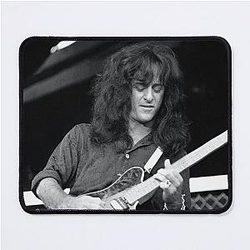 Steve Stevens Vince Neil Band BW Photograph Mouse Pad