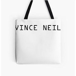 Vince Neil All Over Print Tote Bag