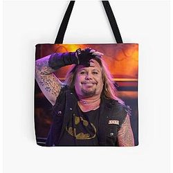 Vince Neil Band - Photograph All Over Print Tote Bag