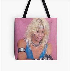 Vince Neil and Nikki Sixx Tote Bag