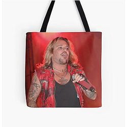 Vince Neil Photograph Tote Bag