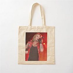 Vince Neil Photograph Cotton Tote Bag