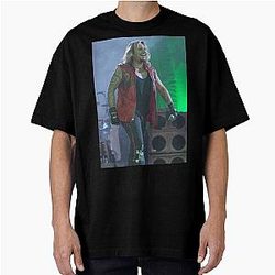 Vince Neil Photograph Oversized T-Shirt