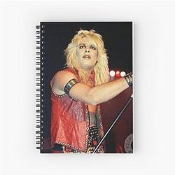 Vince Neil Spiral Notebook