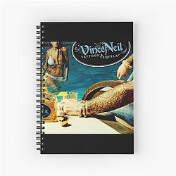 Vince Neil tattoos tequila Notebook