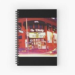 Vince Neil Live One Night Spiral Notebook