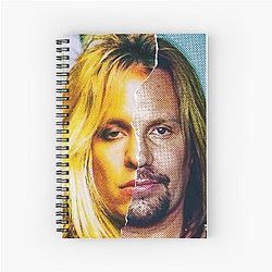 Vince Neil Spiral Notebook