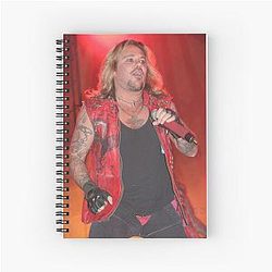 Vince Neil Photograph Notebook