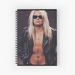 Vince Neil Spiral Notebook