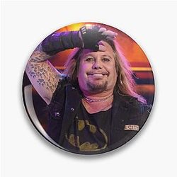 Vince Neil Band Photograph Pin