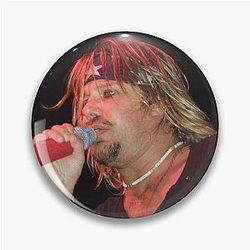 Vince Neil - Vince Neil Band Photograph Pin
