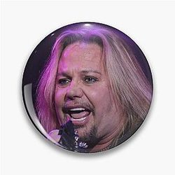 Vince Neil Band Photograph Pin